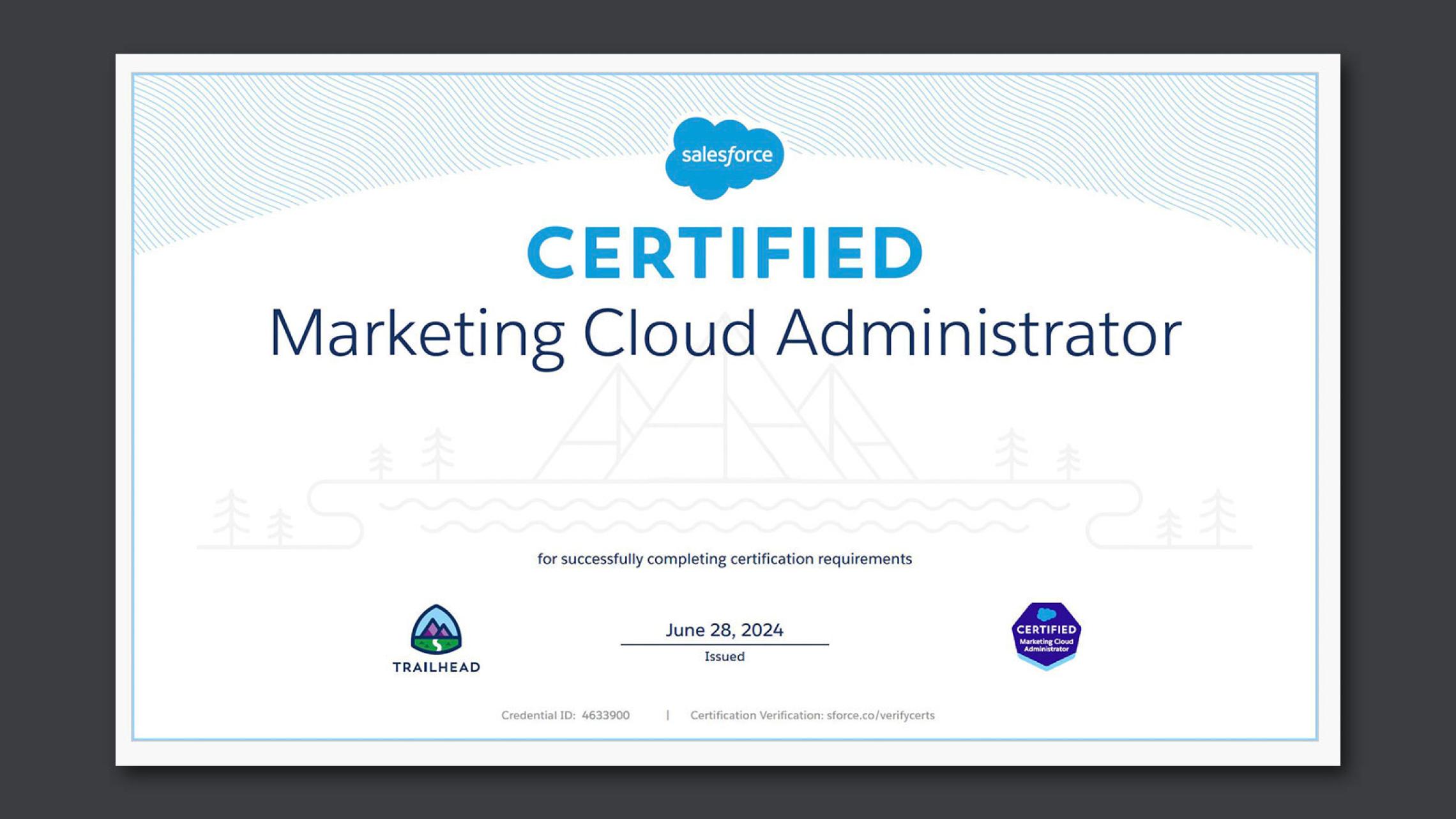 Marketing Cloud Administrator