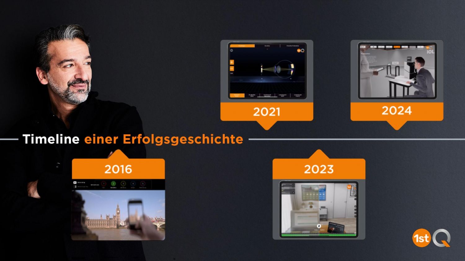 Möglichkeiten der Linsenchirurgie erlebbar machen.