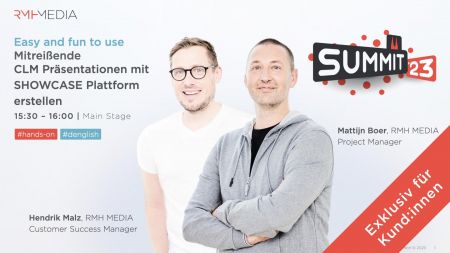 Mitreißende CLM Präsentationen mit SHOWCASE Plattform erstellen.